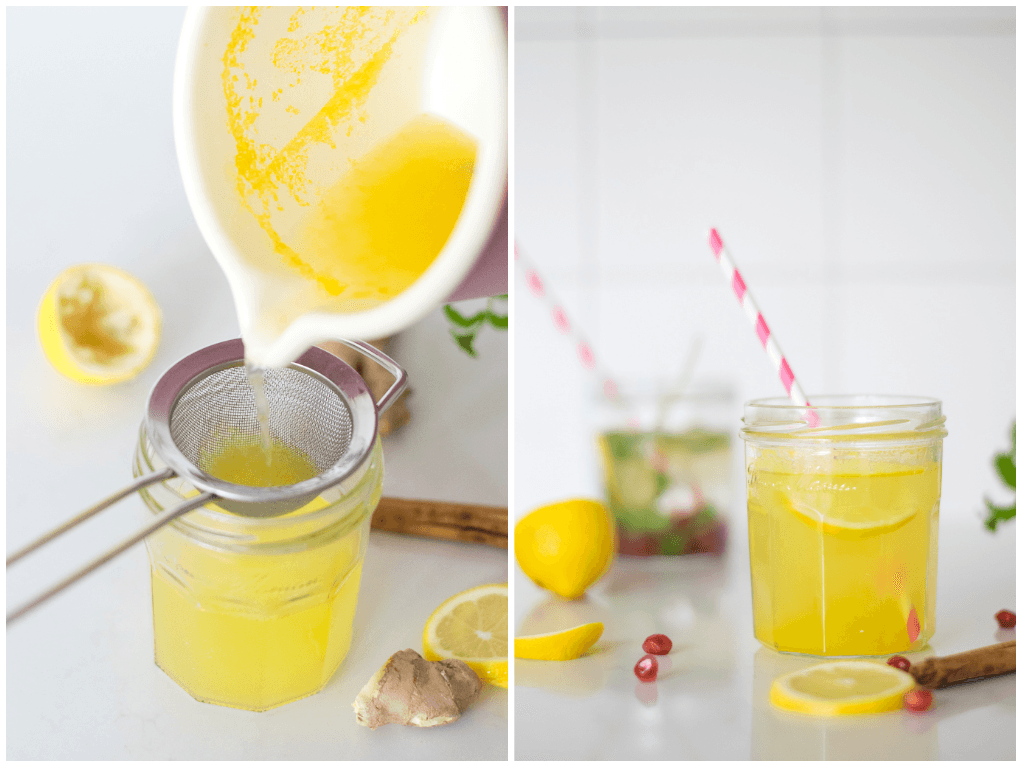 Warme winter limonade
