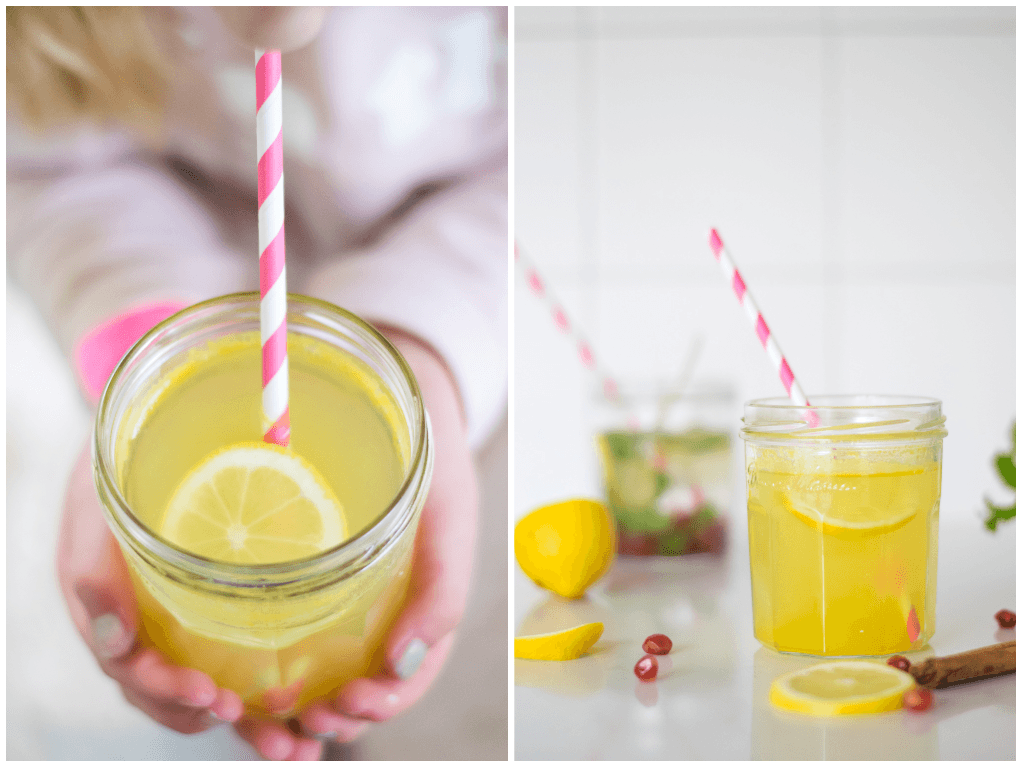 Warme winter limonade