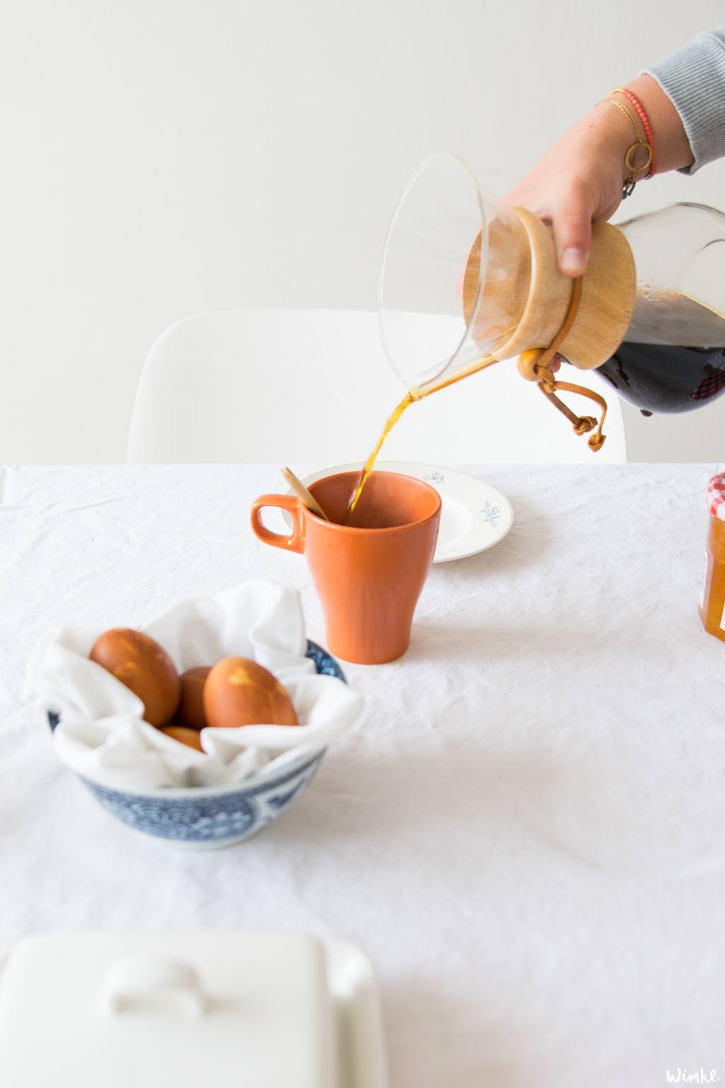 Pasen met brioche en eieren - Wimke Tolsma