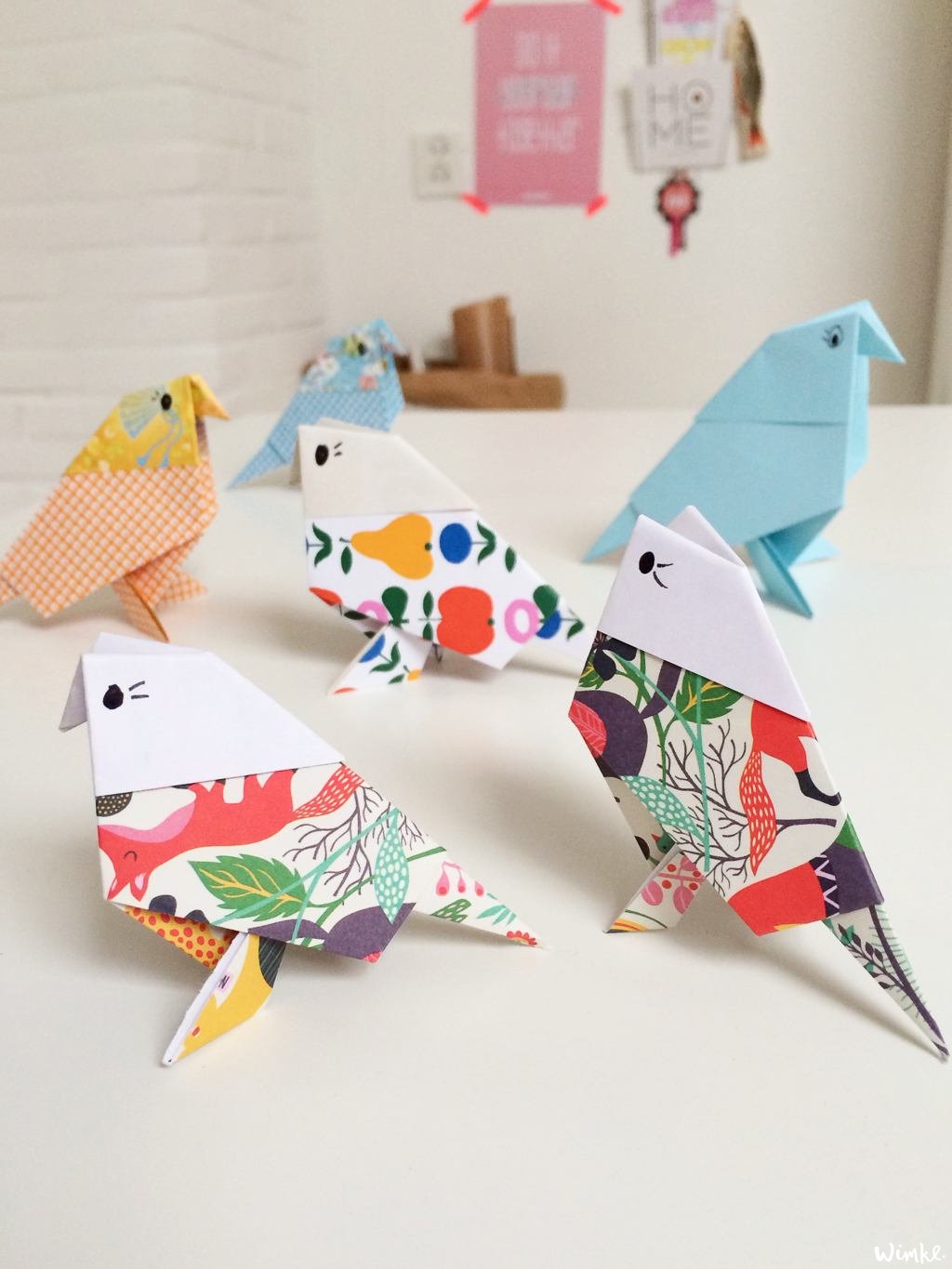 Super Zelf een origami bird maken? Lees het hier stap voor stap | WIMKE GN-86