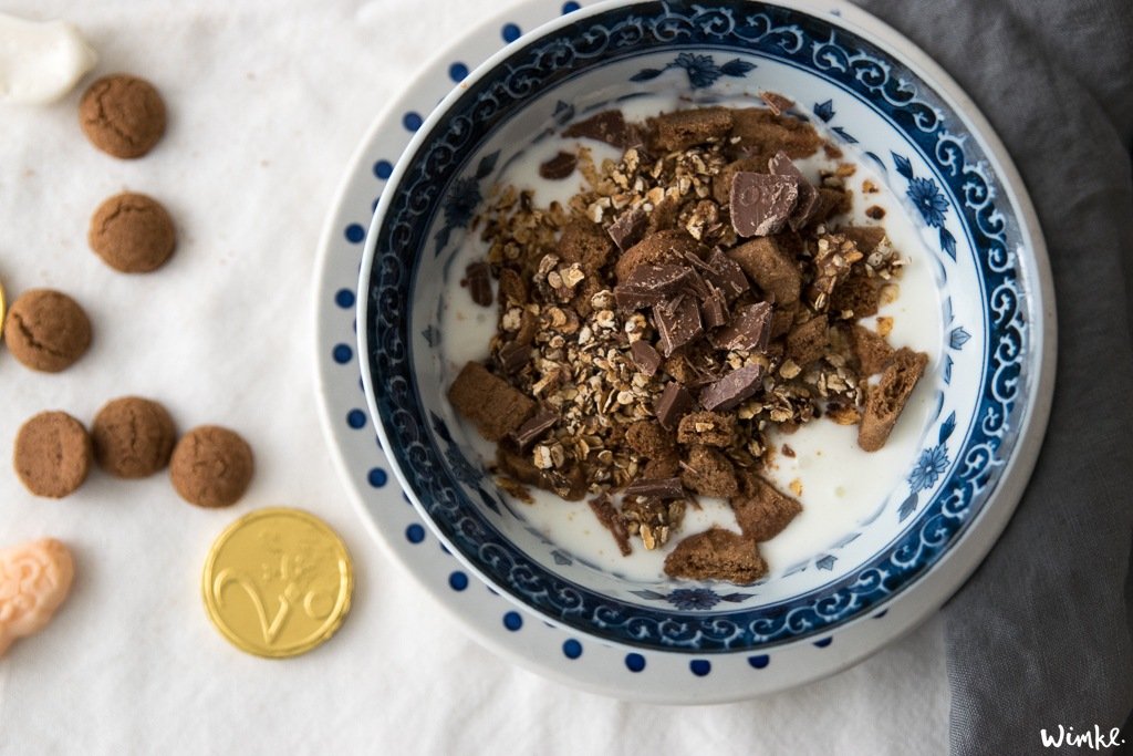 Sinterklaasgranola recept - Brabantia Love To Give - www.wimke.nl