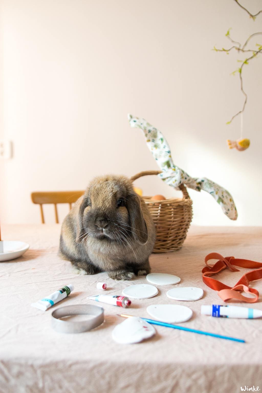 Snelle paasmakers en hotcrossbuns voor Dille en Kamille - www.wimke.nl