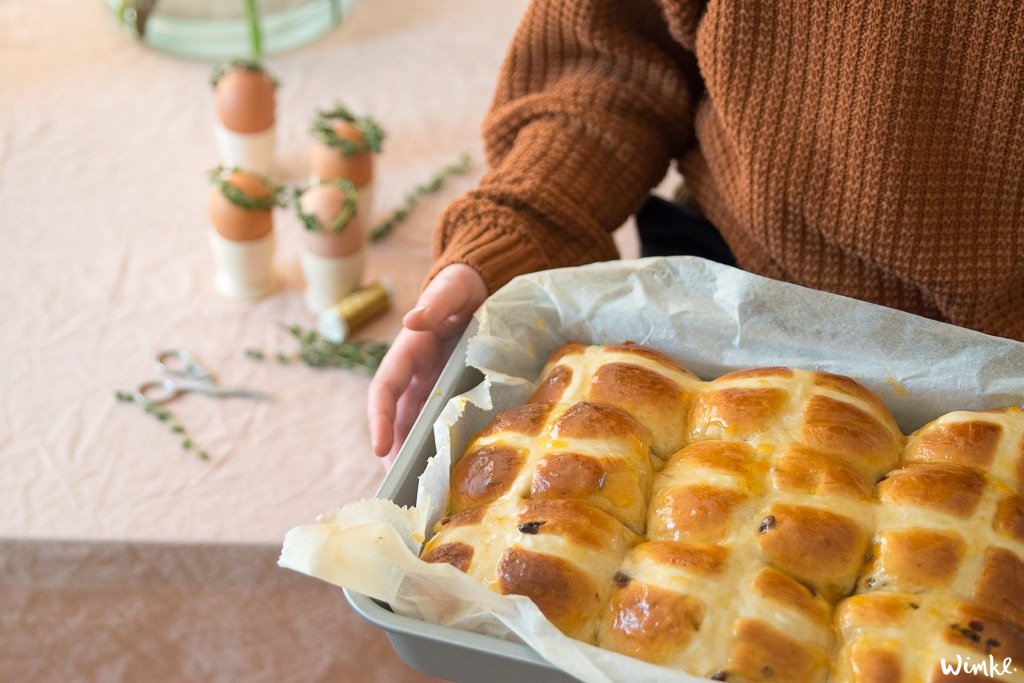 Snelle paasmakers en hotcrossbuns voor Dille en Kamille - www.wimke.nl