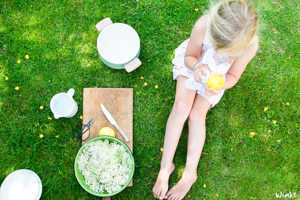 Het lekkerste recept voor vlierbloesemlimonade I WIMKE