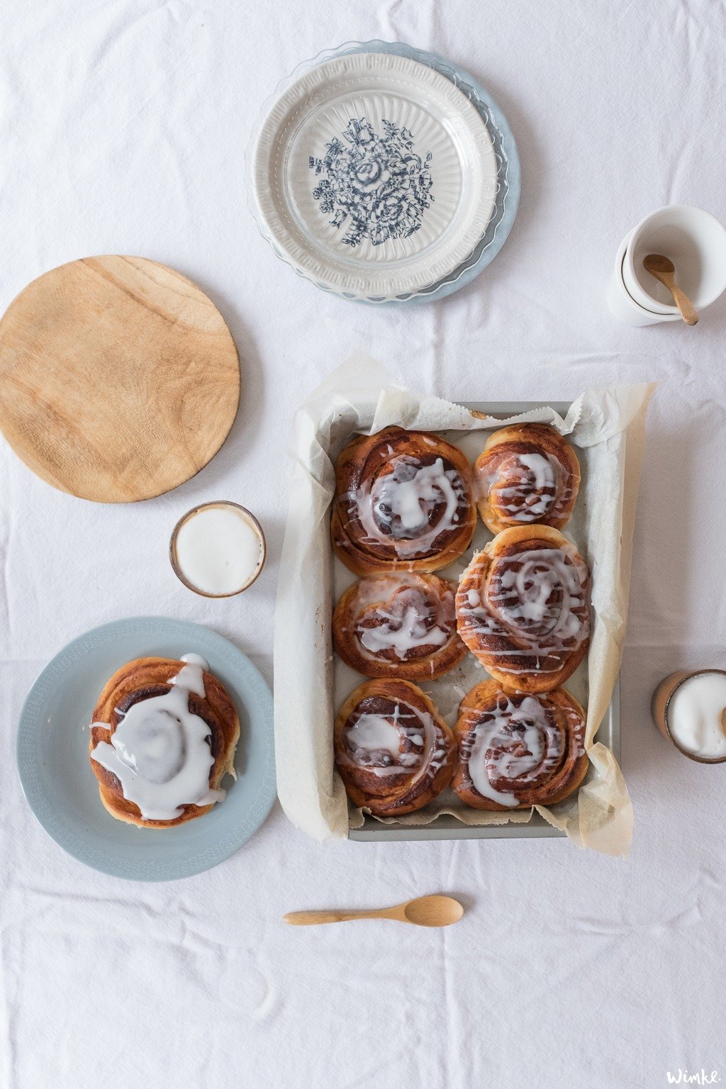 De heerlijke Deense Slakken, de Scandinavische Kaneelbroodjes - (c) Wimke.nl