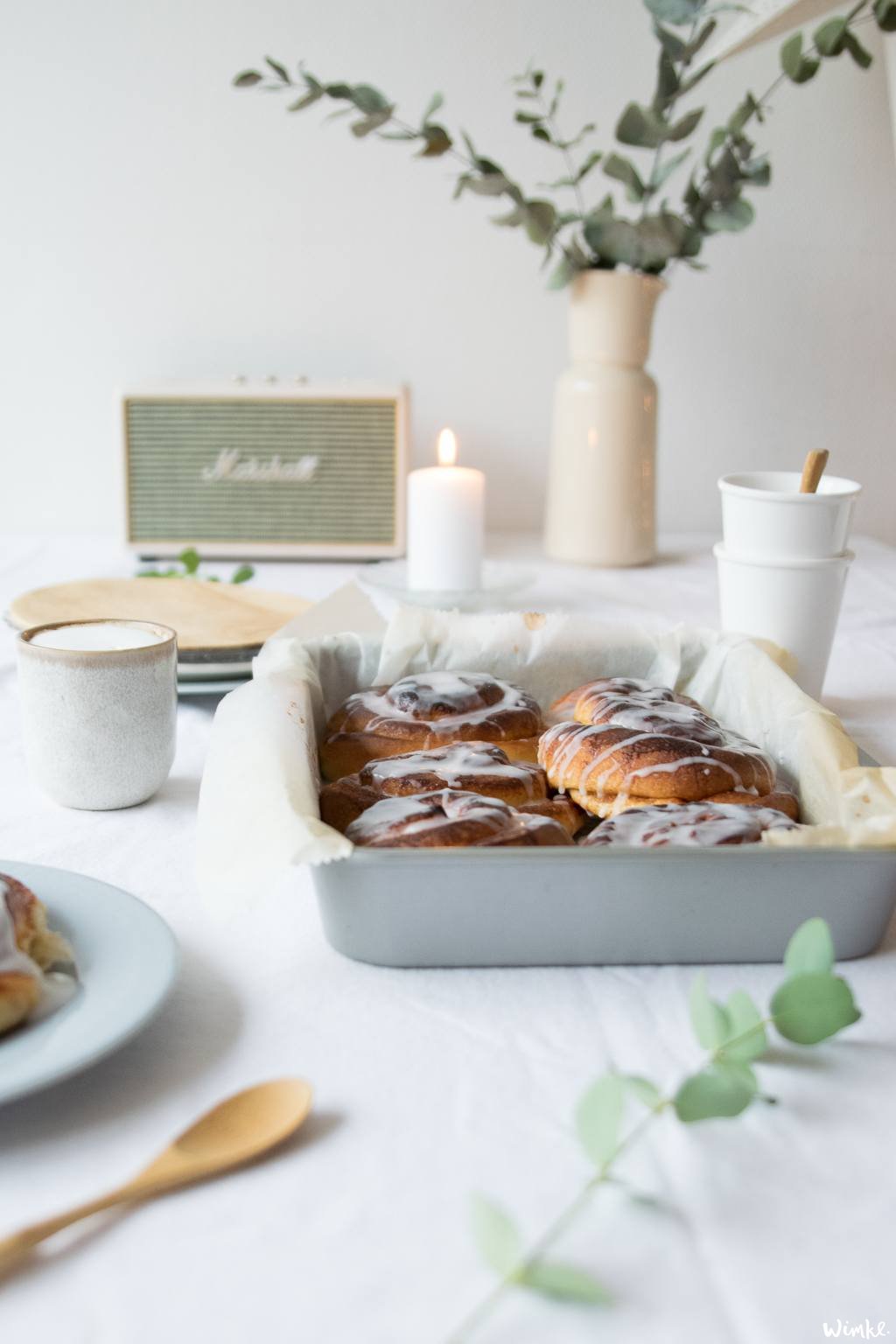 De heerlijke Deense Slakken, de Scandinavische Kaneelbroodjes - (c) Wimke.nl