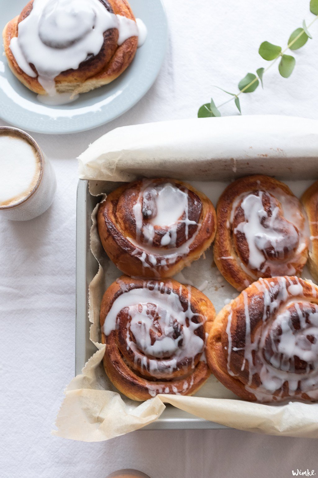 De heerlijke Deense Slakken, de Scandinavische Kaneelbroodjes - (c) Wimke.nl