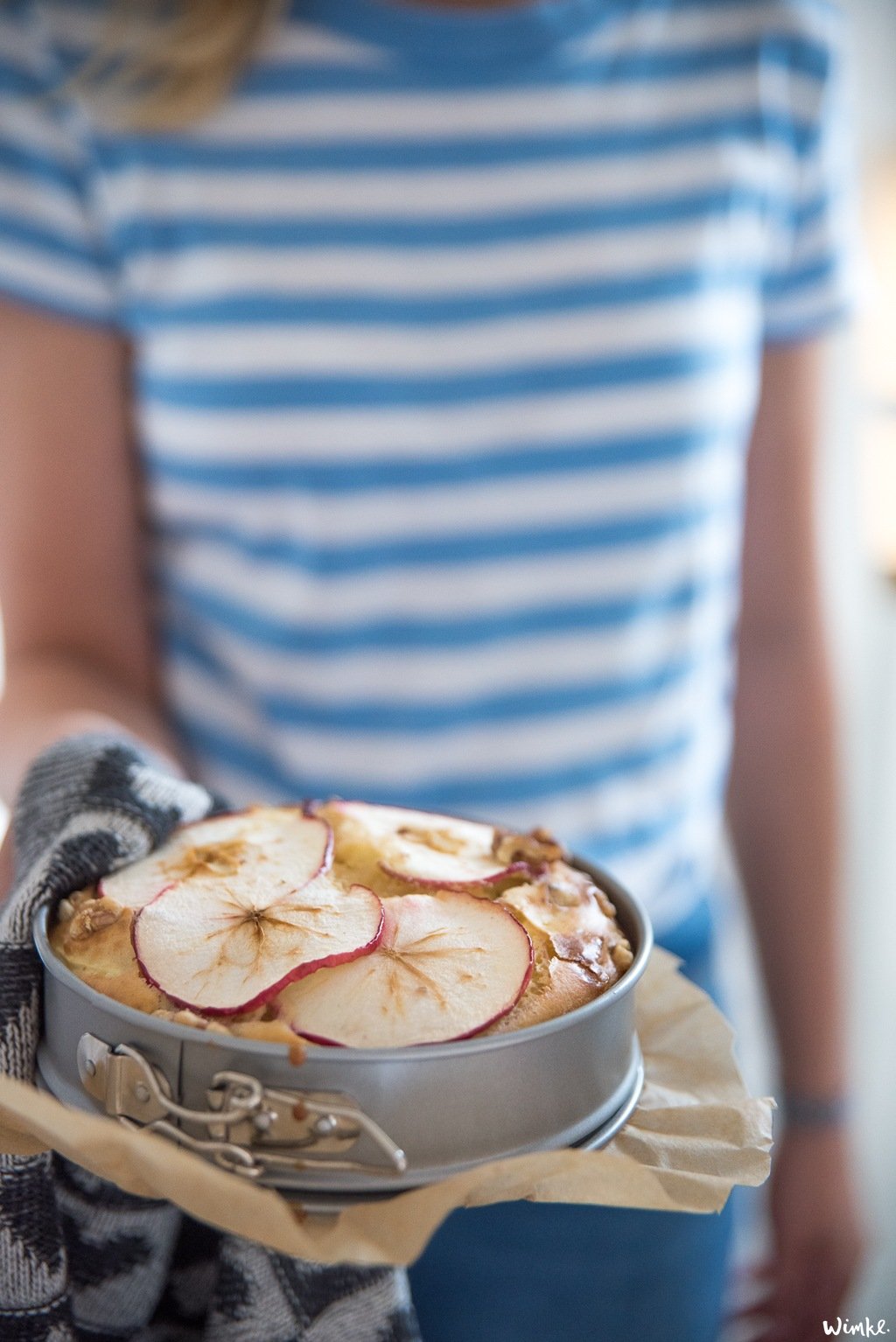 Recept appeltaart; het resultaat