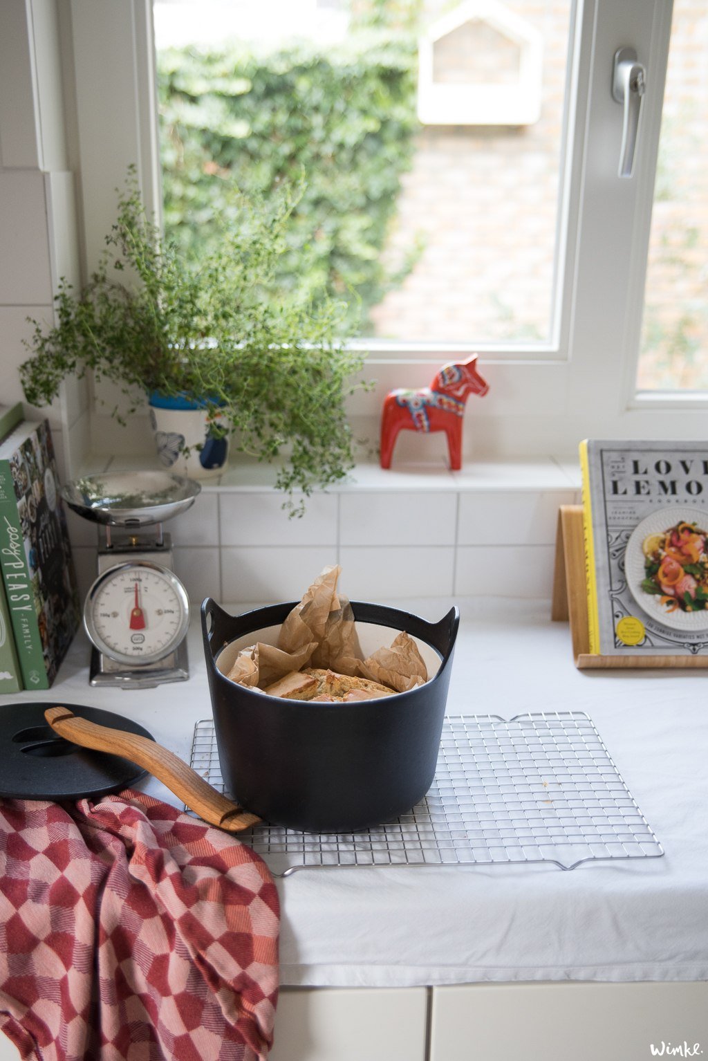 Recept plukbrood met veel knoflook