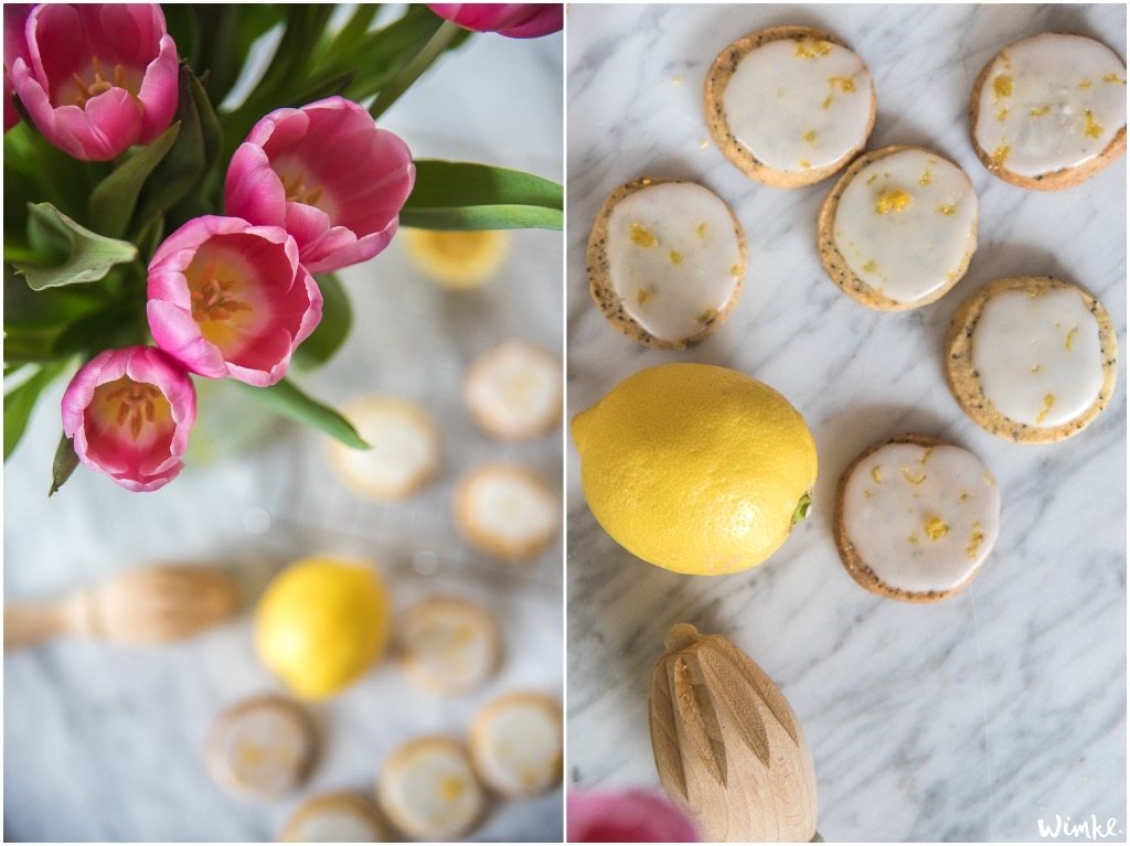 Recept lentekoekjes met citroen & maanzaad - shortbread koekjes - www.wimke.nl