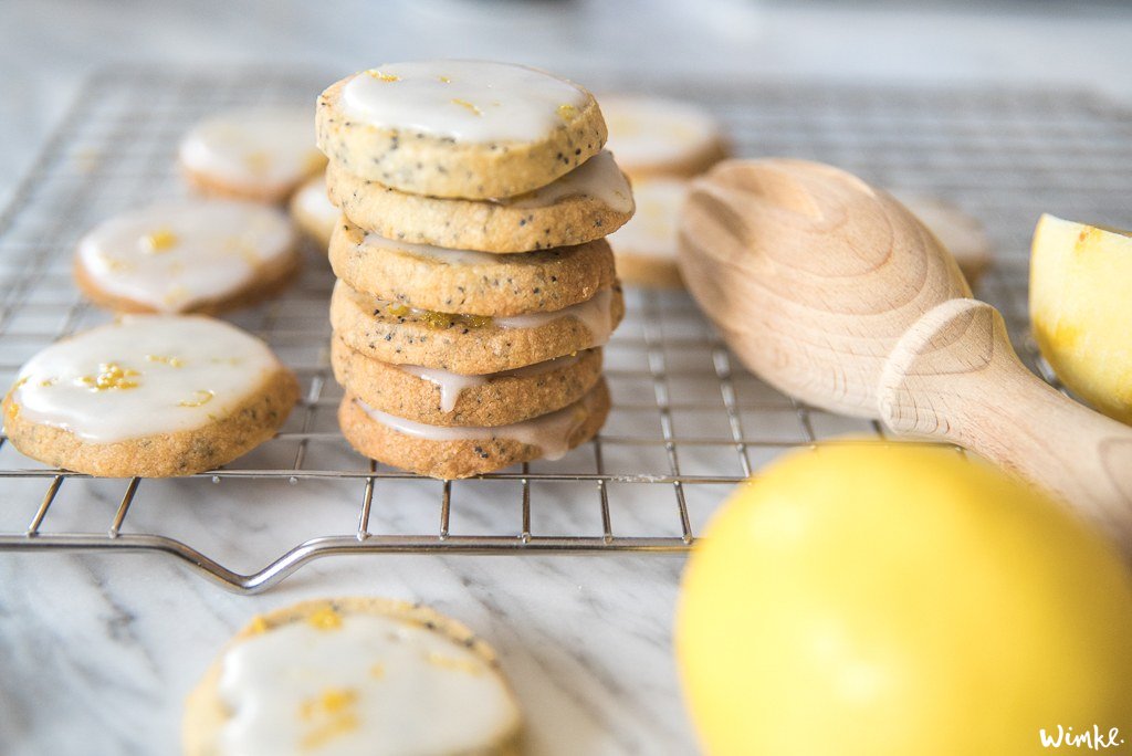 Recept lentekoekjes met citroen & maanzaad - shortbread koekjes - www.wimke.nl