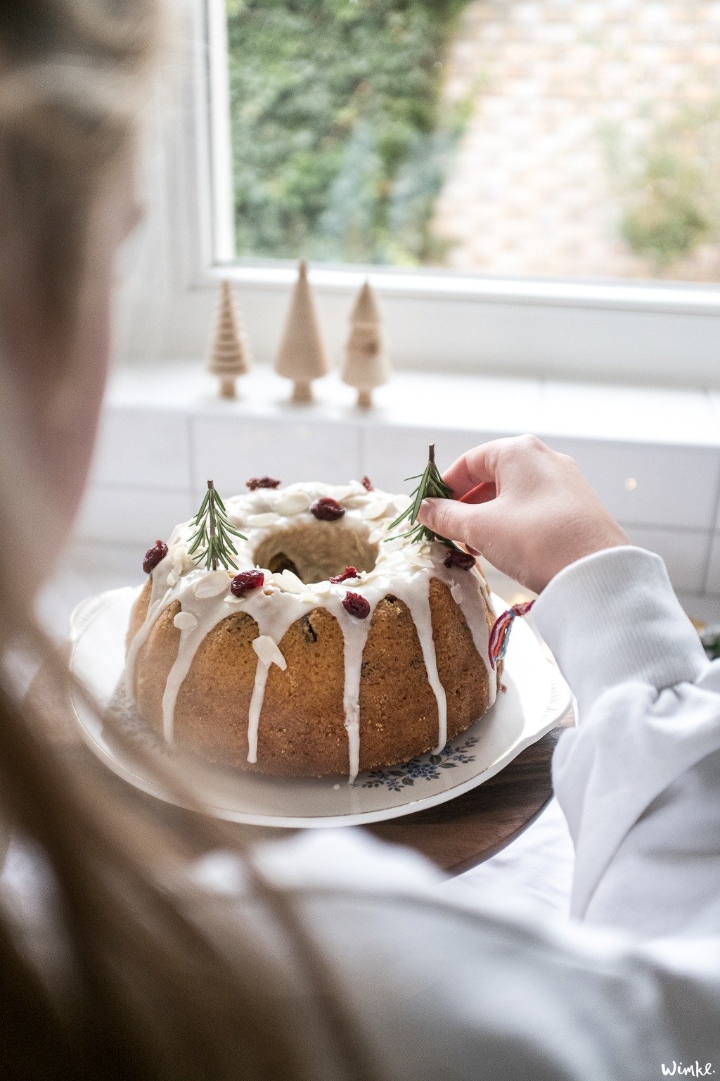 Recept kersttulband met sinaasappel en cranberries - www.wimke.nl