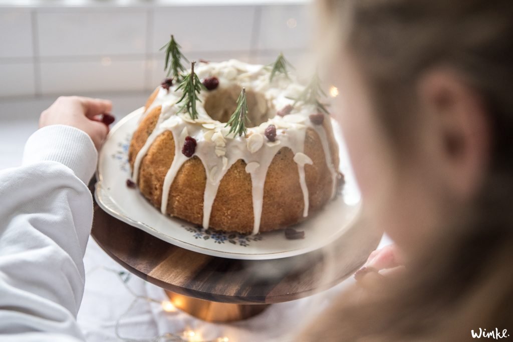 Recept kersttulband met sinaasappel en cranberries - www.wimke.nl