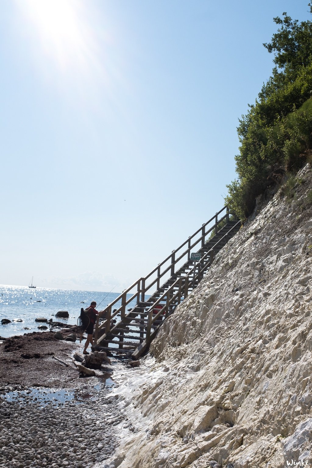 Krijtrotsen Møns Klint - Wimke.nl