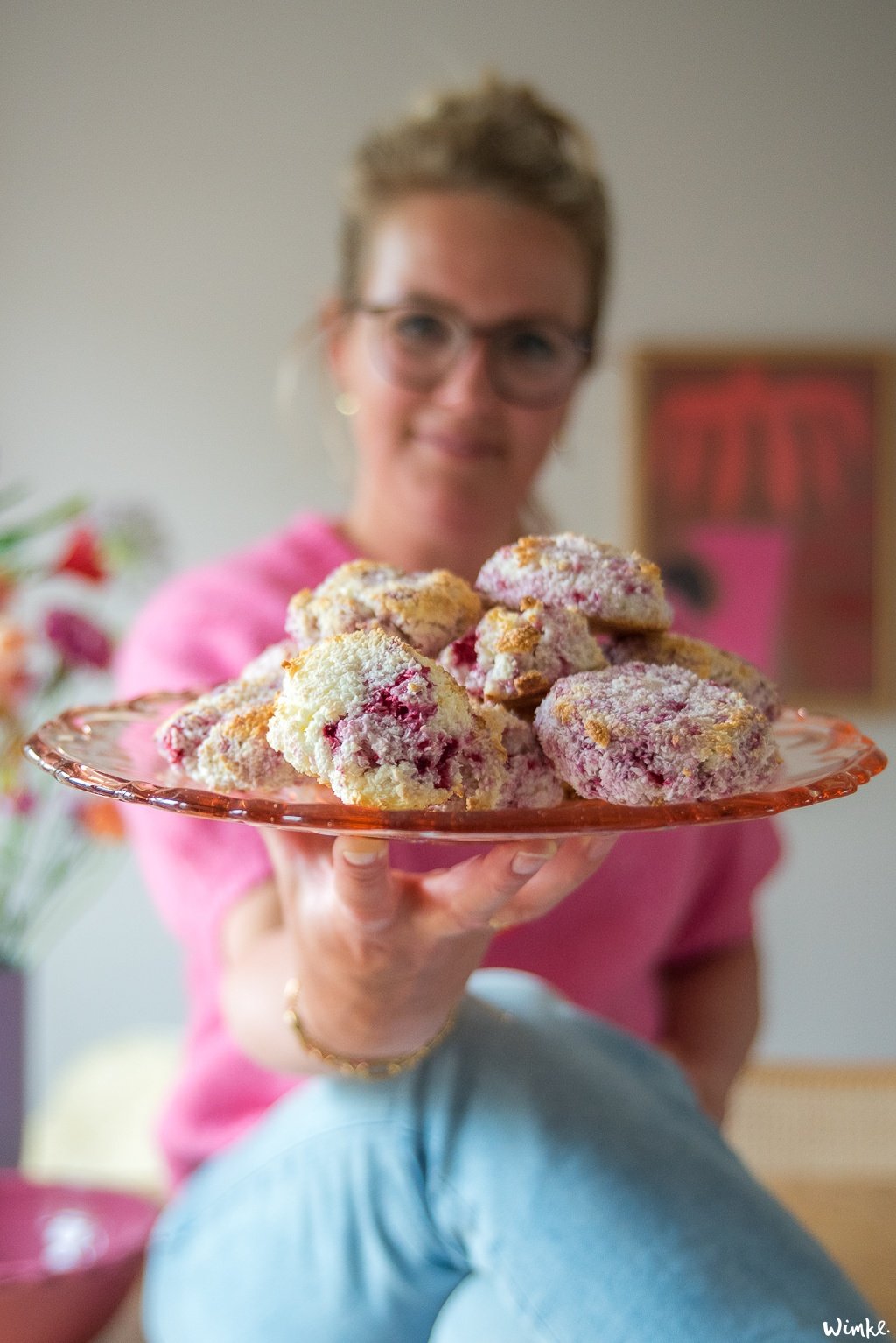 Geniet van zelfgemaakte kokosmakronen - een perfecte traktatie voor bij de koffie of als dessert